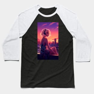 Lofi Girls Dreamscapes Baseball T-Shirt